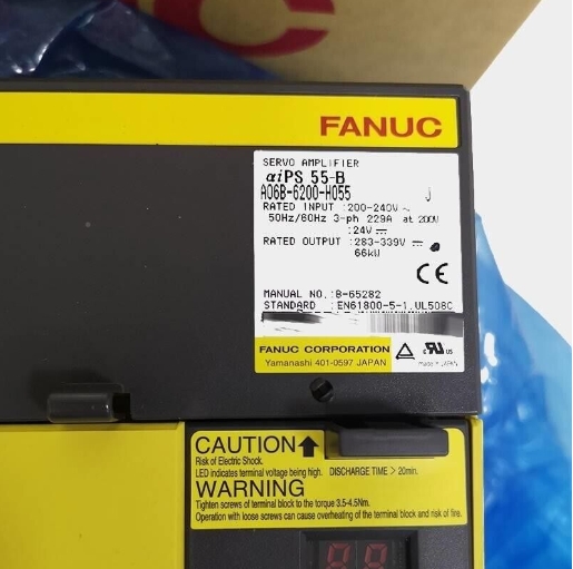 Neues FANUC A06B-6200-H055 STROMVERSORGUNGSMODUL, Nenneingang 200–240 V